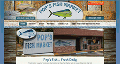 Desktop Screenshot of popsfishmarket.com